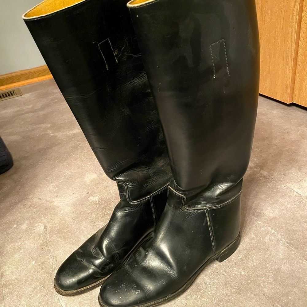 Vintage Marlborough equestrian boots- size 8.5 (10.5 US) Made in England